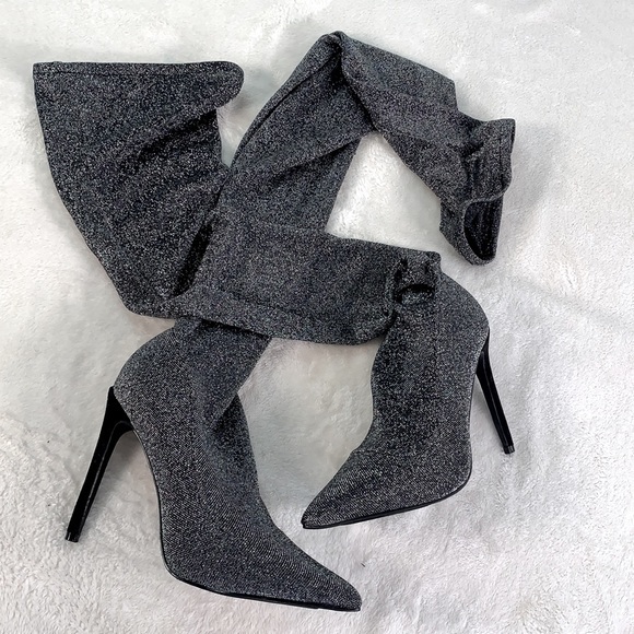Liliana Over-the-Knee Boots Heels - Picture 2 of 7